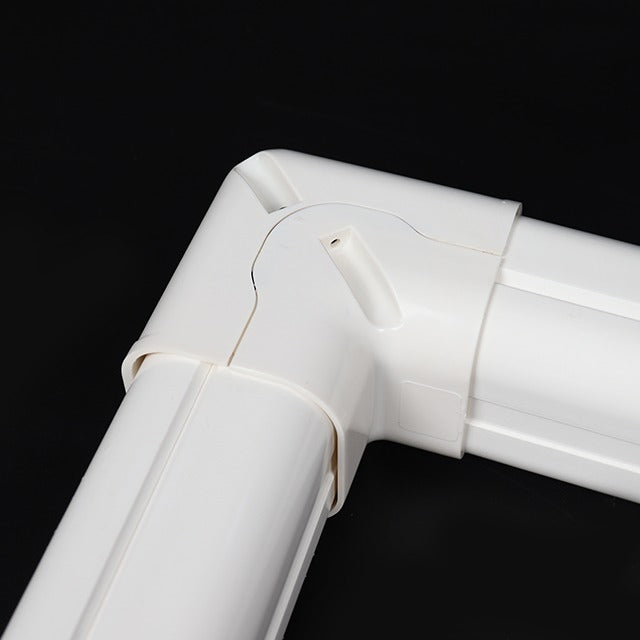 3” vertical elbow for PVC decorative line set covers box of 80