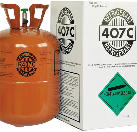 R407C Refrigerant 25 LBS Local Pick Only